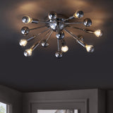 Copernicus 20" Metal LED Flush Mount - JONATHAN Y