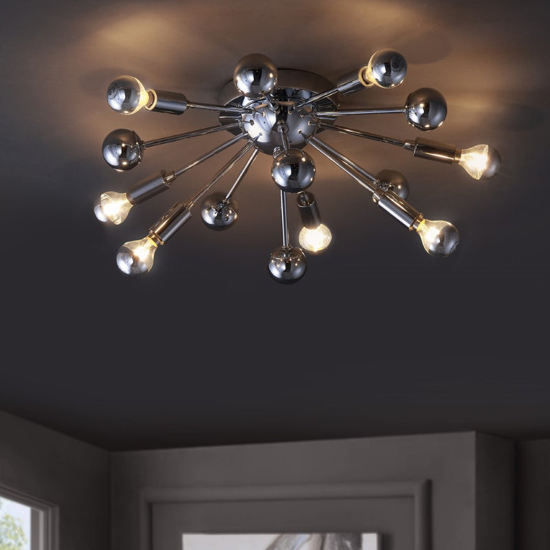 Copernicus 20" Metal LED Flush Mount - JONATHAN Y