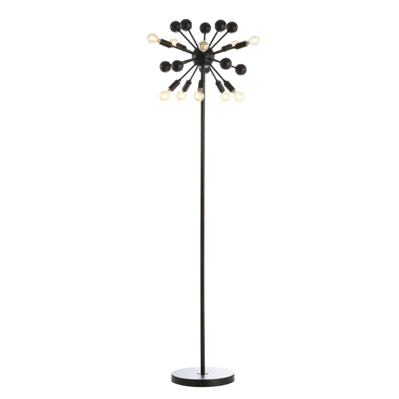 Orbit 63" Modern Sputnik Metal LED Floor Lamp - JONATHAN Y