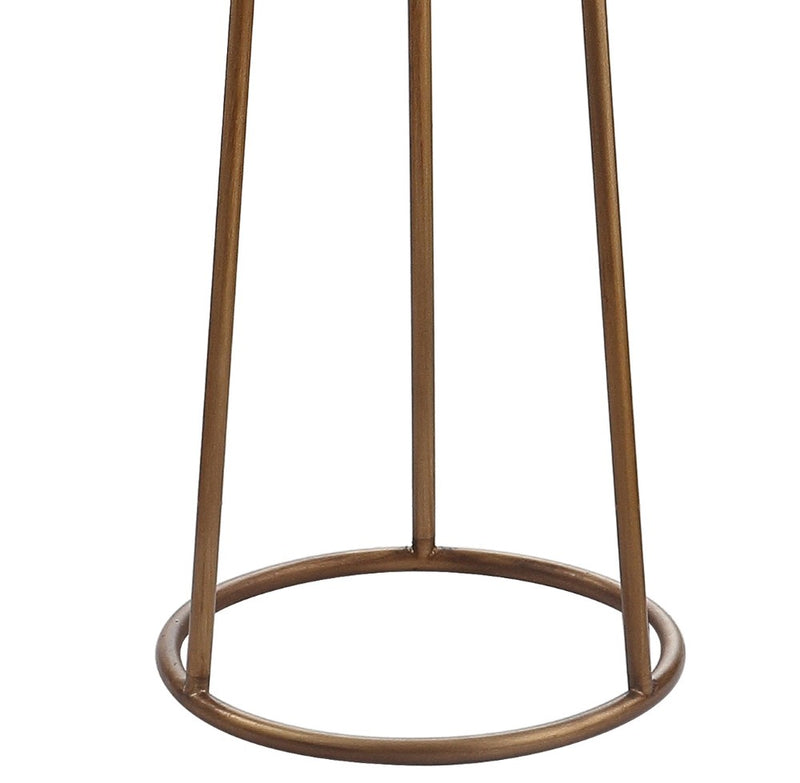 Stork 52" Feather Metal LED Floor Lamp - JONATHAN Y