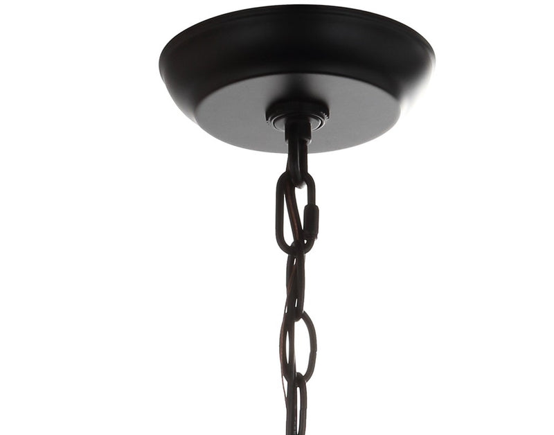 Bevin 12" Metal/Crystal LED Pendant - JONATHAN Y