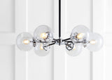 Caleb 28" Brass Cluster Pendant - JONATHAN Y