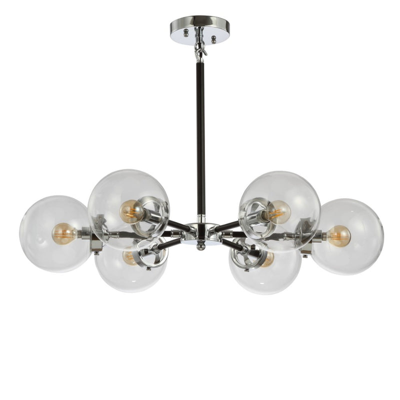 Caleb 28" Brass Cluster Pendant - JONATHAN Y