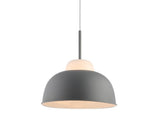 Simon 12" Adjustable Metal/Glass LED Pendant - JONATHAN Y