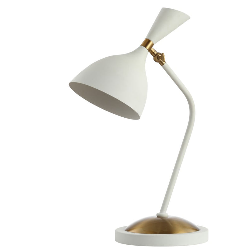Albert 21.5" Iron Retro Mid Century LED Table Lamp - JONATHAN Y