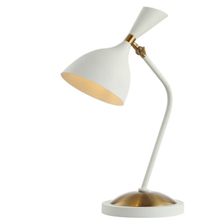 Albert 21.5" Iron Retro Mid Century LED Table Lamp - JONATHAN Y