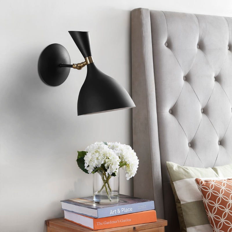 Josef 10" Iron Retro LED Wall Sconce