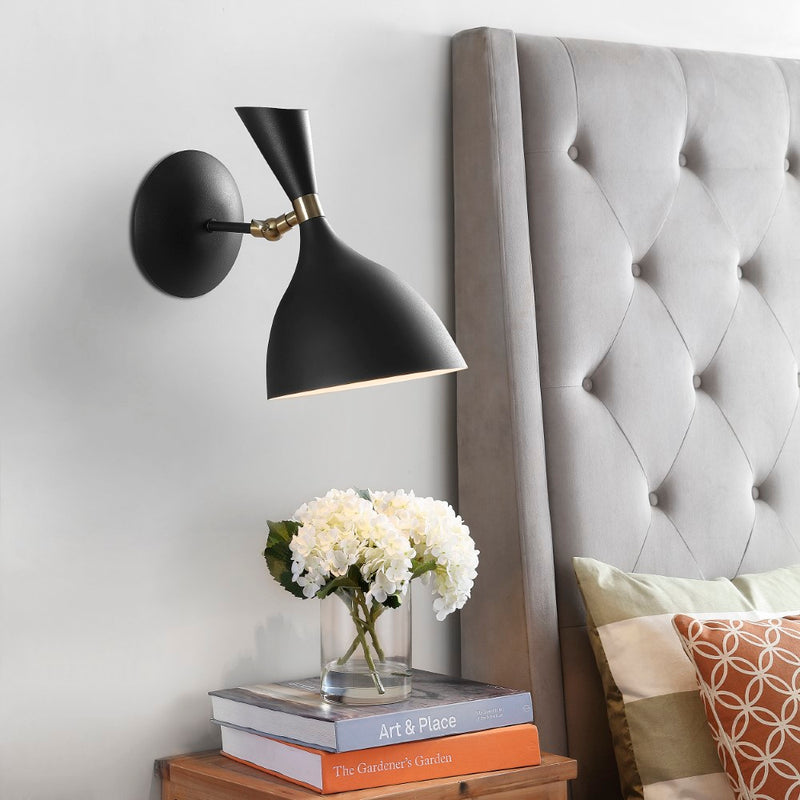 Josef 10" Iron Retro LED Wall Sconce