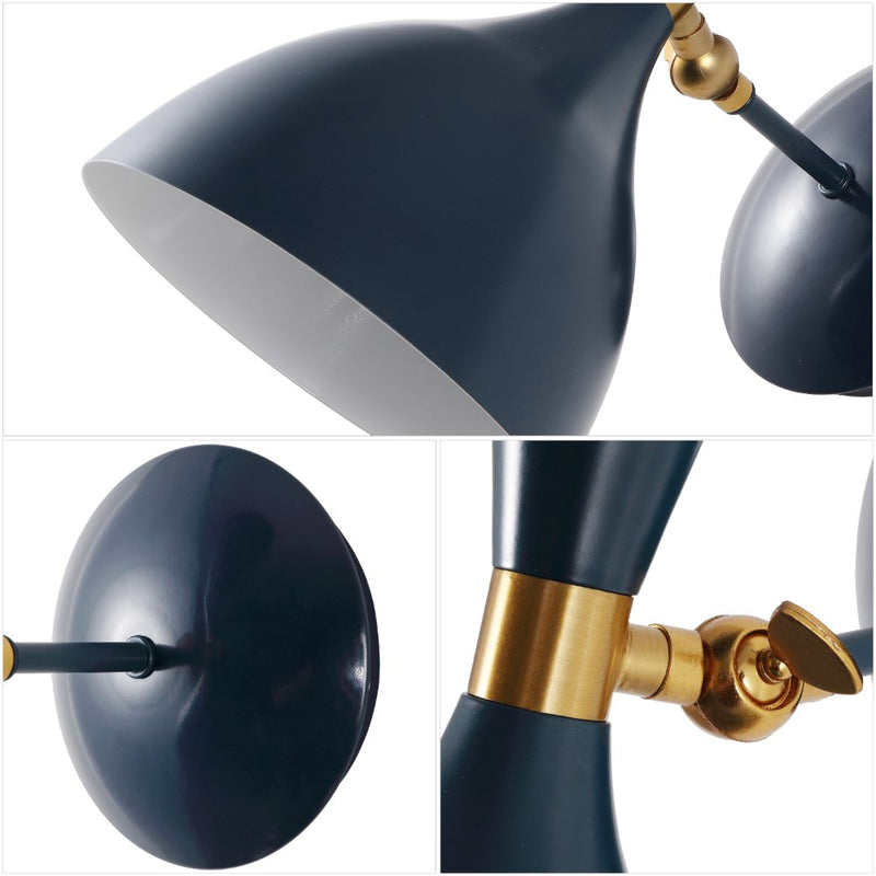 Josef 10" Iron Retro LED Wall Sconce