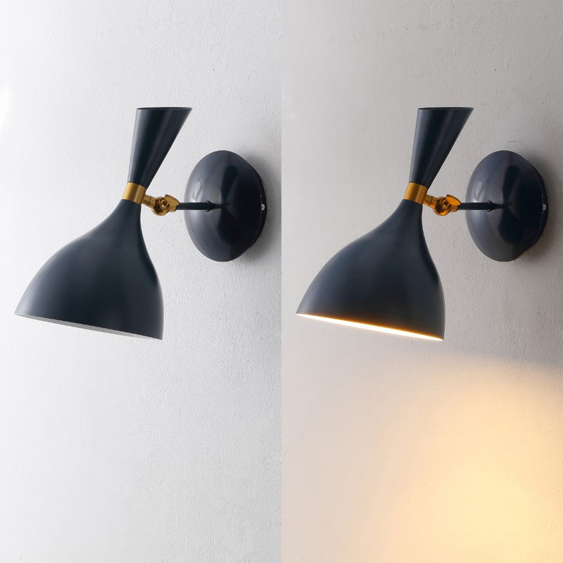 Josef 10" Iron Retro LED Wall Sconce