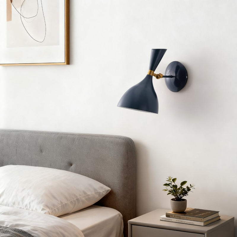 Josef 10" Iron Retro LED Wall Sconce