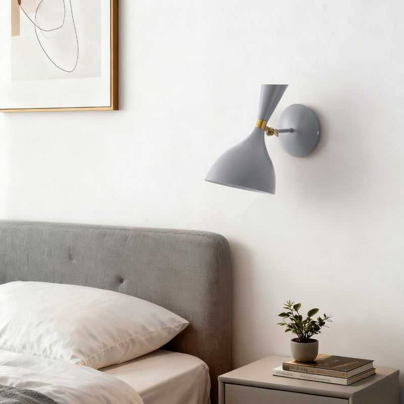 Josef 10" Iron Retro LED Wall Sconce