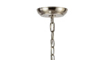 Stellaa 12" Moravian Star Metal/Clear Glass LED Pendant