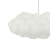 Zephyr 23"  Modern Contemporary Silk LED Cloud Pendant - JONATHAN Y