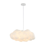 Zephyr 23"  Modern Contemporary Silk LED Cloud Pendant - JONATHAN Y