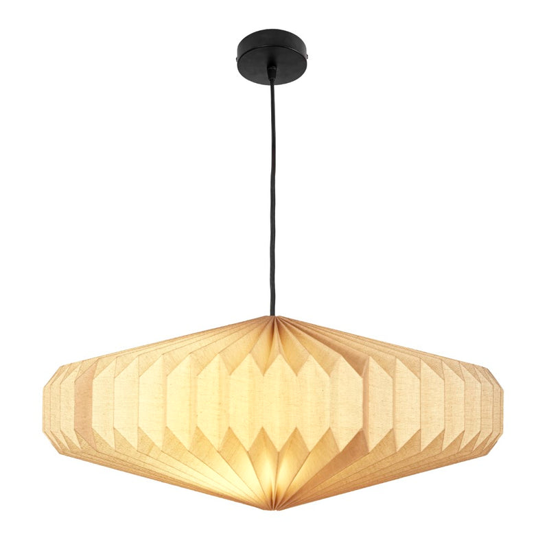 Nolan 21.25" Modern Vintage Honeycomb Shade LED Pendant Light