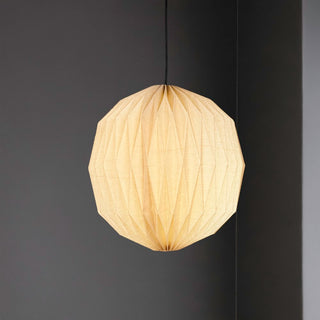 Vaughn 15.75" Modern Vintage Orb Honeycomb Shade LED Pendant Light