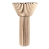Archer 37" Modern Minimalist Pleated Shade Floor Lamp