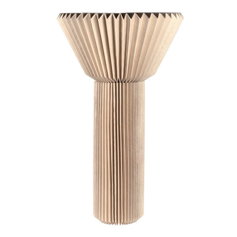 Archer 37" Modern Minimalist Pleated Shade Floor Lamp
