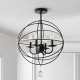 Alma 12" Metal LED Flush Mount - JONATHAN Y