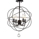 Alma 12" Metal LED Flush Mount - JONATHAN Y