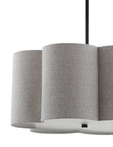 Heather 20" Adjustable Metal LED Pendant - JONATHAN Y