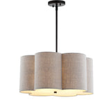 Heather 20" Adjustable Metal LED Pendant - JONATHAN Y