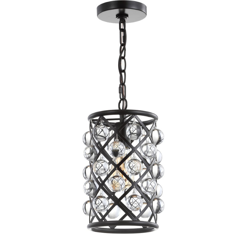 Gabrielle Crystal/Metal LED Pendant
