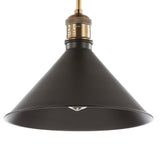 Nick 11" Metal LED Semi Flush Mount - JONATHAN Y