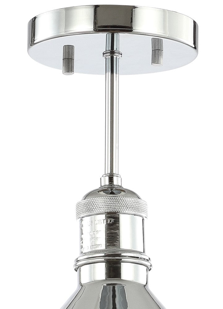 Nick 11" Metal LED Semi Flush Mount - JONATHAN Y