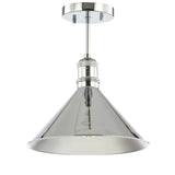 Nick 11" Metal LED Semi Flush Mount - JONATHAN Y