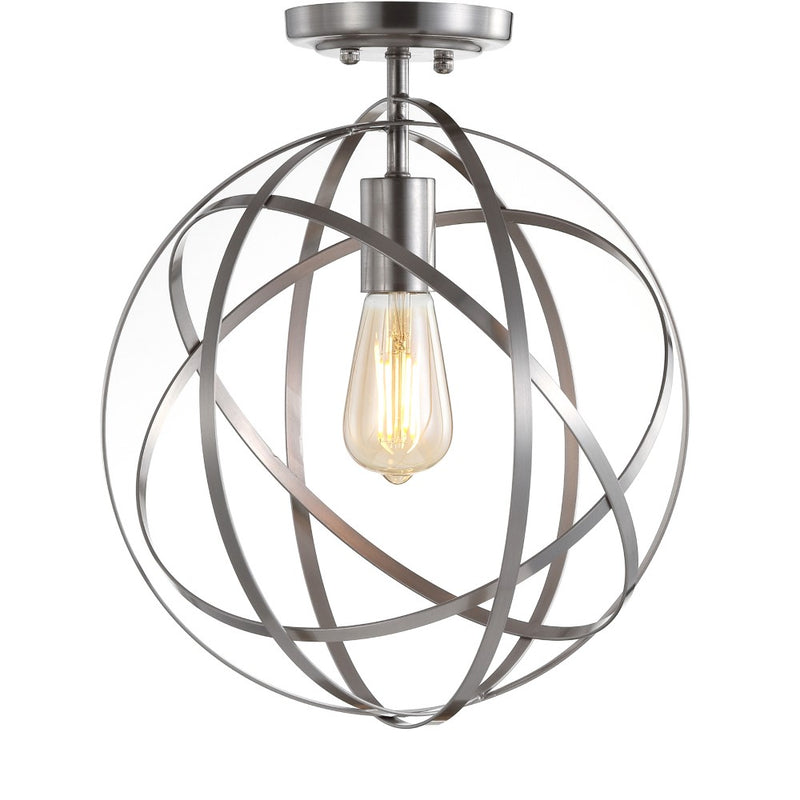Alma 13" Metal LED Flush Mount - JONATHAN Y