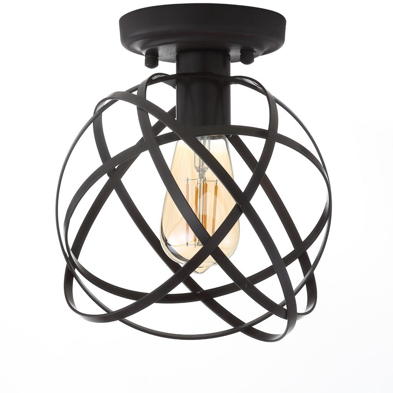 Alma 13" Metal LED Flush Mount - JONATHAN Y