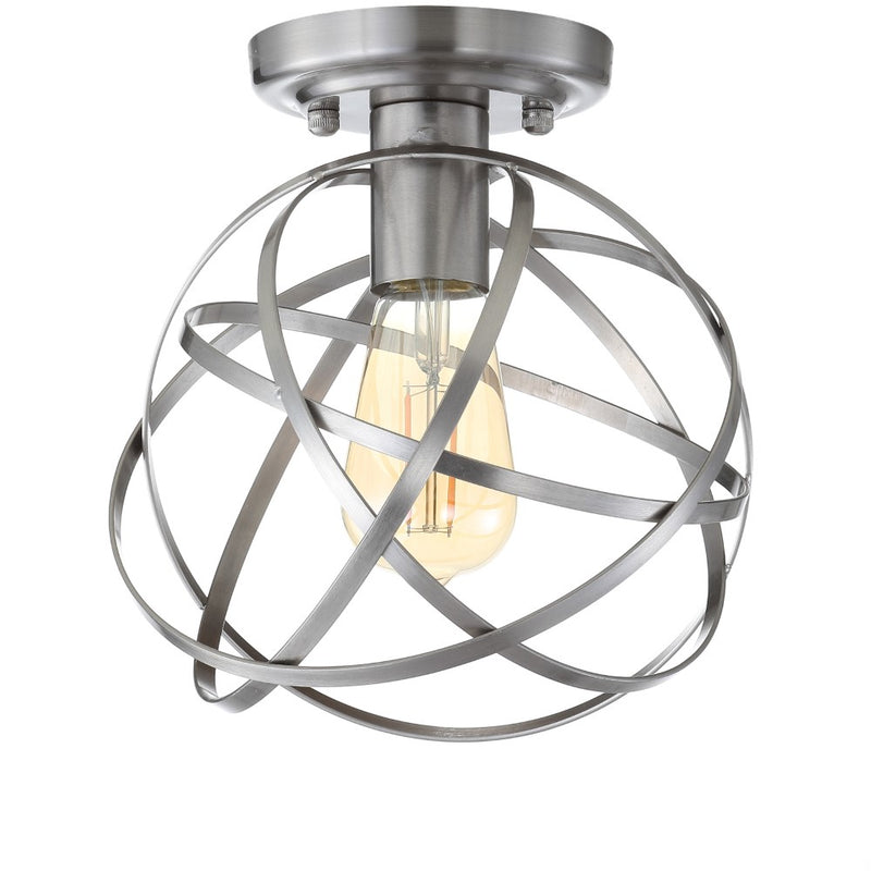 Alma 13" Metal LED Flush Mount - JONATHAN Y