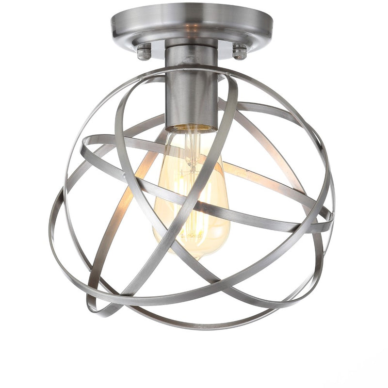 Alma 13" Metal LED Flush Mount - JONATHAN Y