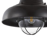 Cameron 13" Metal LED Semi Flush Mount - JONATHAN Y