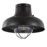 Cameron 13" Metal LED Semi Flush Mount - JONATHAN Y