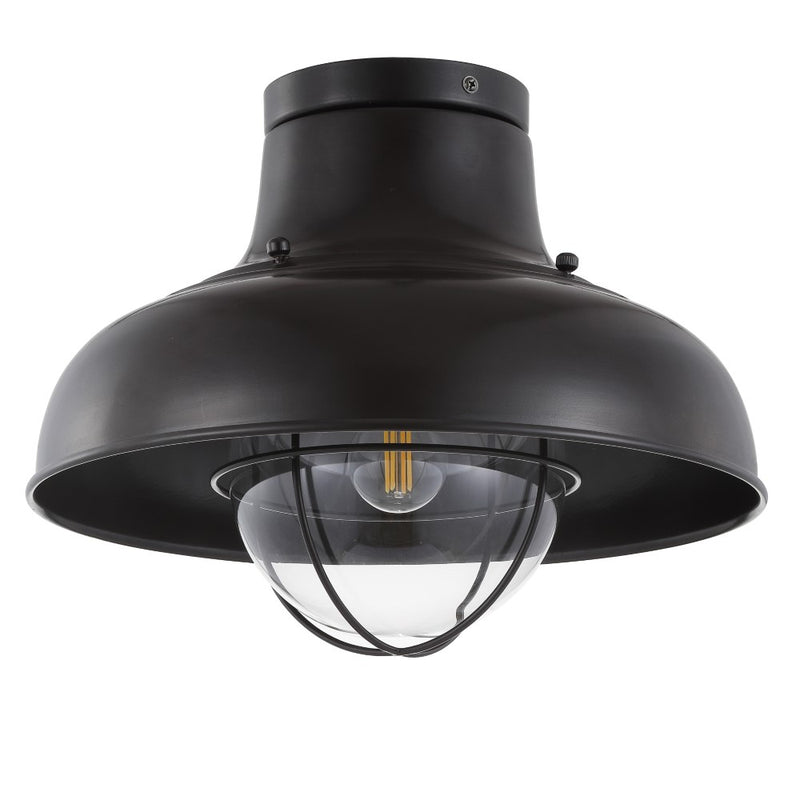 Cameron 13" Metal LED Semi Flush Mount - JONATHAN Y