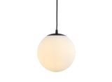 Bleecker 7.75" Metal/Glass Globe LED Pendant