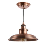 Bedford 11" Adjustable Iron Industrial Rustic LED Pendant - JONATHAN Y