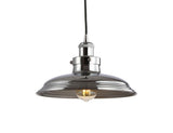 Bedford 11" Adjustable Iron Industrial Rustic LED Pendant - JONATHAN Y