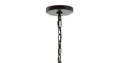 Hutson 21" Iron Modern Angled LED Chandelier - JONATHAN Y