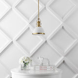 Homer Modern Industrial Iron LED Dome Pendant