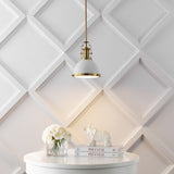 Homer Modern Industrial Iron LED Dome Pendant