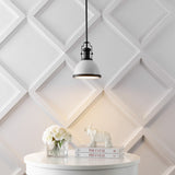 Homer Modern Industrial Iron LED Dome Pendant