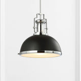 Homer Modern Industrial Iron LED Dome Pendant