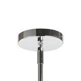 Homer Modern Industrial Iron LED Dome Pendant