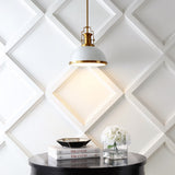 Homer Modern Industrial Iron LED Dome Pendant