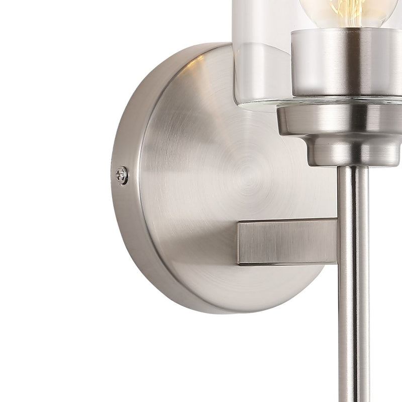 Juno Farmhouse Industrial Iron Cylinder LED Sconce