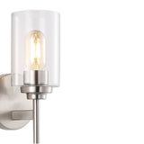 Juno Farmhouse Industrial Iron Cylinder LED Sconce
